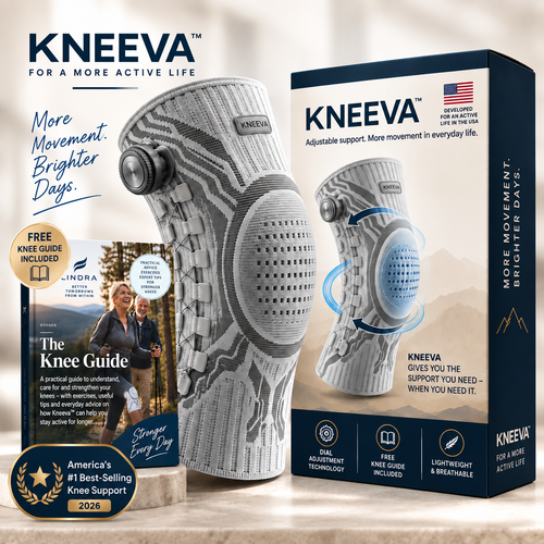 Kneeva™ – The knee brace that relieves pain and provides immediate stability